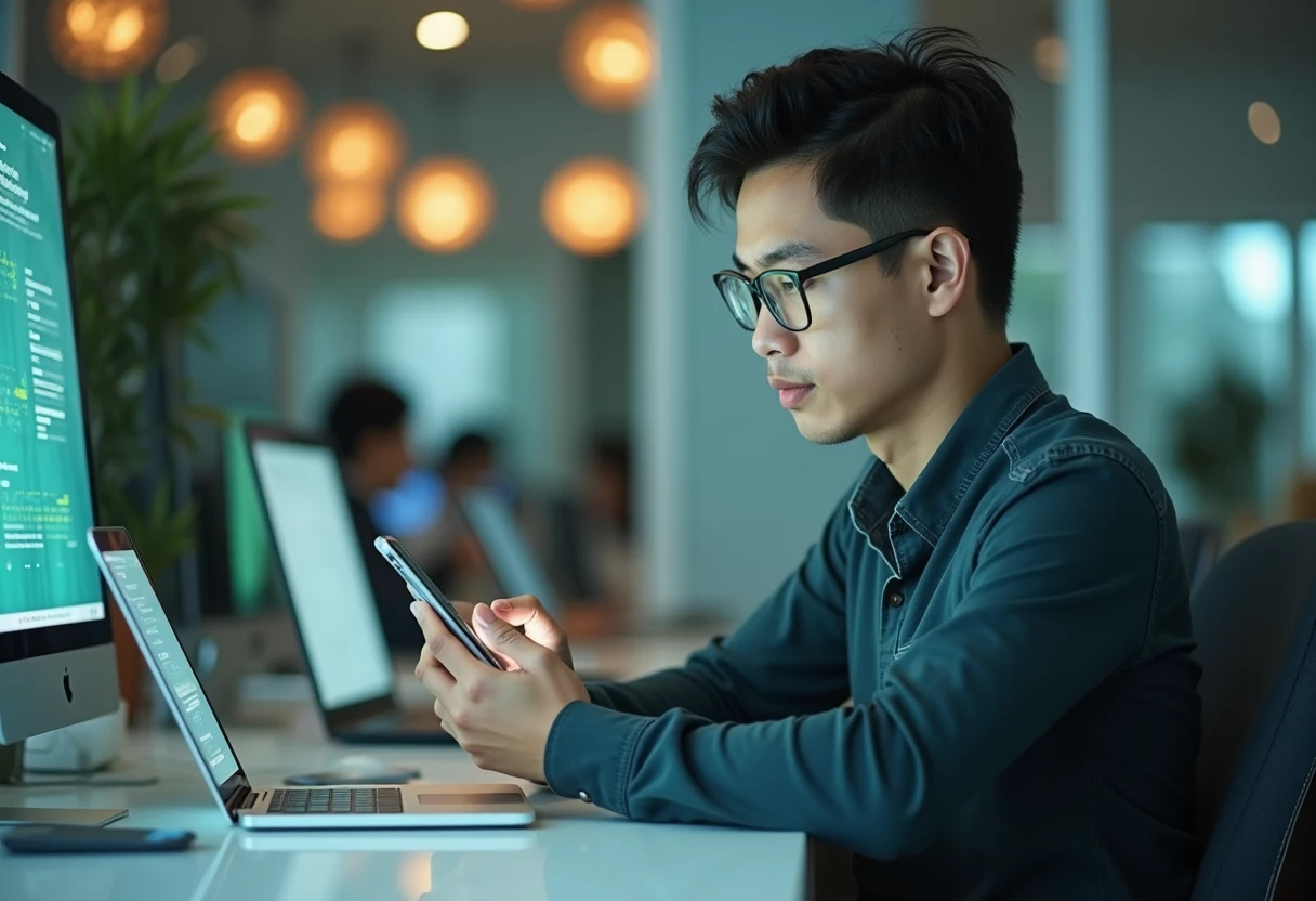 Menggunakan aplikasi produktiviti dalam persekitaran moden