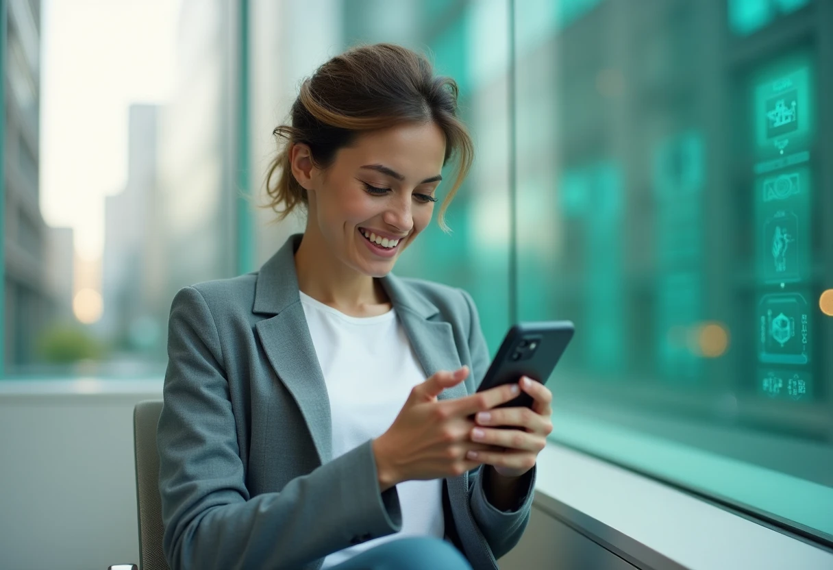 Utilisation d'une application de nettoyage de téléphone