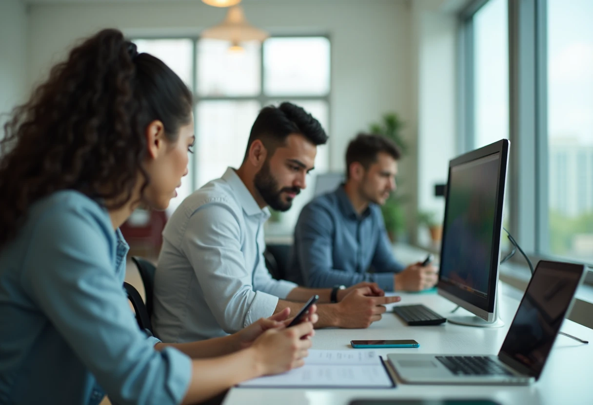 Aplicaciones de productividad en uso