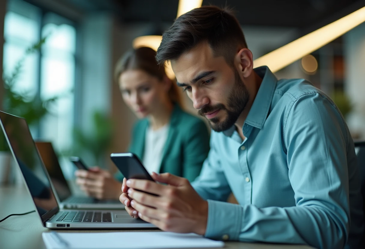 Utilisation d'une application de prise de notes